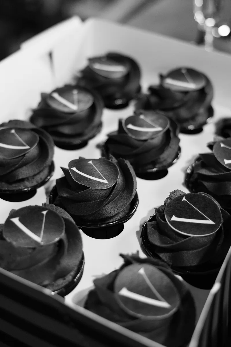 Branded Vit&aacute;lis cupcakes from Amelia's Cake Shed