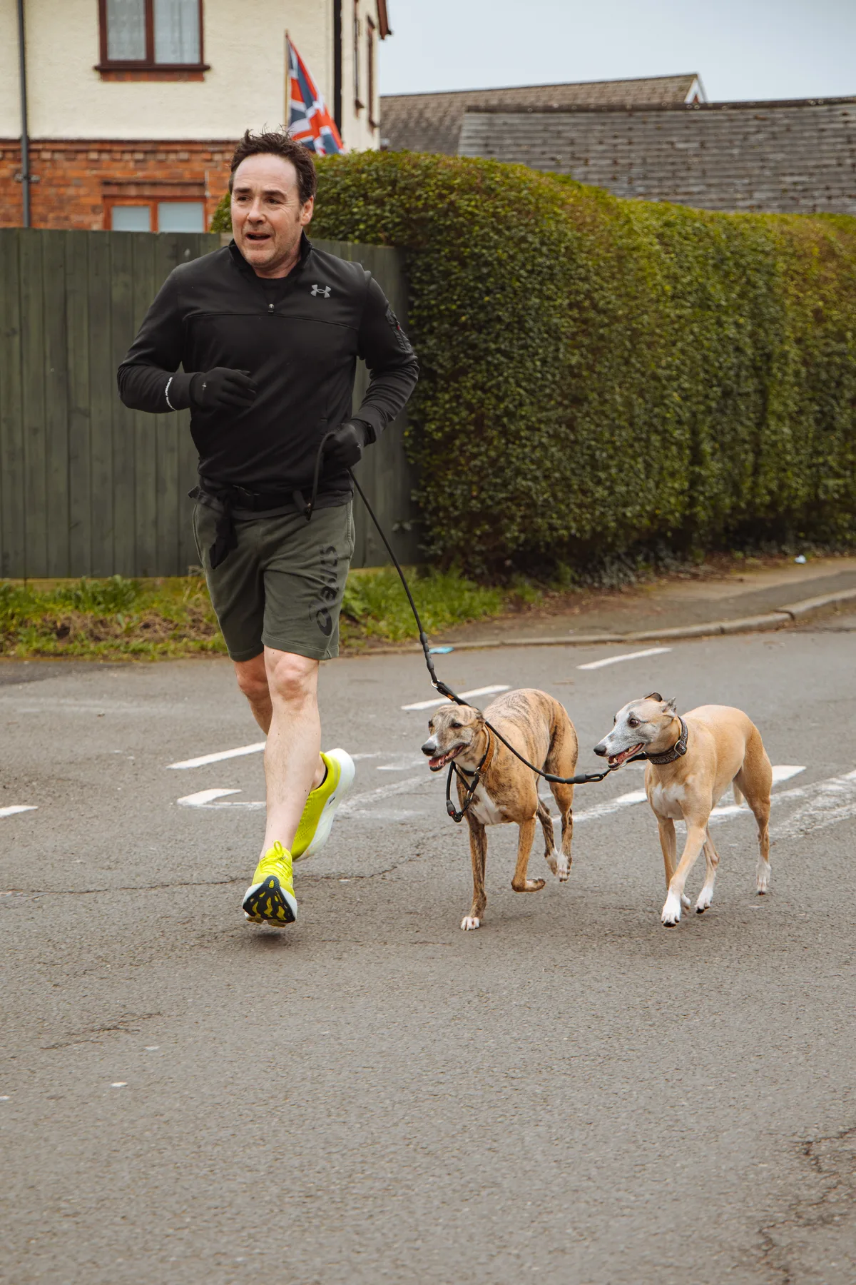 Dog-friendly run at the Vit&aacute;lis Run Club, Newport